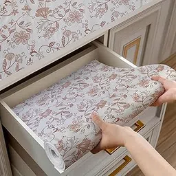 Anti-Slip Kitchen Cabinet Drawer Shelf Mat Liner Sheets Textured Multipurpose 5 Meter Roll, Cream - CDOJ11-P20-5M-picture-44