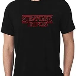 pdlprint Unisex Regular Fit Stranger Things red Print Inspired Graphic Printed T-Shirt-picture-14