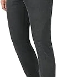 everblue Men Solid Stretchable Charcoal Grey Midrise Cross Pocket Trousers-picture-42