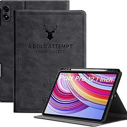 Robustrion Cover for Redmi Pad Pro 12.1 Cover Case, Deer Pattern Flip Cover with Pencil Holder for Redmi Pad Pro 5G Tablet 12.1 inch [ Auto Sleep Wake Support] - Black-picture-6