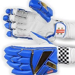 Gray-Nicolls Gold Edition (Blue) Batting Gloves Adult Size RH-picture-18