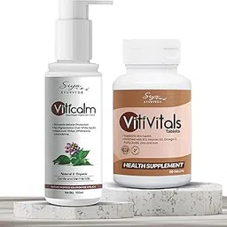 Siya Ayurveda Vitiligo Care Combo | Cream & Tablets for Vitiligo | Supports Repigmentation of White Patches | Helps Restore Natural Skin Tone | Herbal Solution for Vitiligo-picture-19