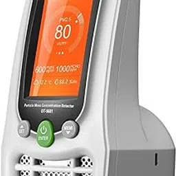 Air Quality Detector Particle Mass Concentration Monitors Formaldehyde PM2.5/PM10 CO2 Humidity Temperature For Home, Office and School-picture-18