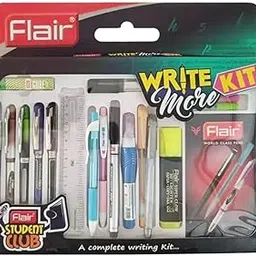 Flair Creative Series Write More Smart Kit | Writing Kit | 18 Multicolor Items Available | Ideal for Writing, Coloring, Shading | Use for Home, School & Office-picture-32