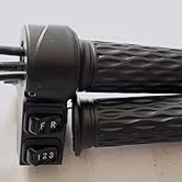 Electric Vehicle Throttle Grip with 3-Speed Control, Universal Fit for 24V-72V Scooters and E-Bikes, Black-image-75