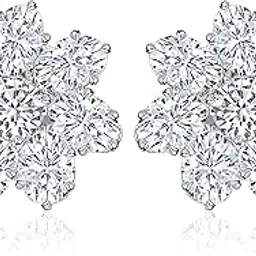 vfj vighnaharta fashion jewellery Vighnaharta Twinkling Elegant Shimmering Beautiful Rhodium Plated Solitaire Stud Earring for Women and Girls [VFJ2163ERG]-picture-22