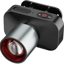 MAREOUT LED Rechargeable Headlamp with USB Charging, Long Battery Life, Waterproof Headlight for Outdoor Use | Black-10w-image-16