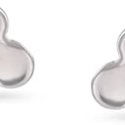 Chic Minimal 93 KT Silver Earrings-image-8