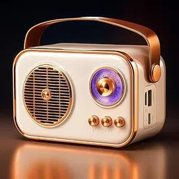 Portable Bluetooth Wireless Speaker | 10W RMS Output, USB/AUX Support, Hands-Free Calling, HD Sound, Ideal Gift for Music Lovers (White)-picture-20