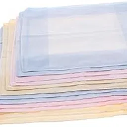 Pack Of 12 Vintage Men Plaid Cotton Pocket Handkerchief Pocket Square Hanky | Mens Accessories | Handkerchiefs-image-46