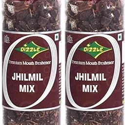 Bullion Dizzle Jhilmil Mix – Premium Silver-Coated Mouth Freshener | combo (160 g x 2)-picture-32