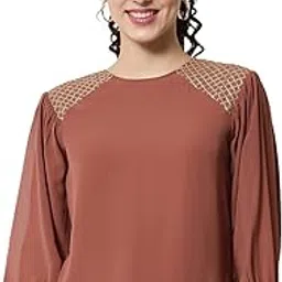 otira Women's Embellished Top for Women (O2107TPRD132)-picture-43