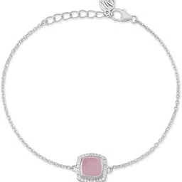 mia by tanishq Dreamy Dainty 93 KT Silver Bracelet-picture-29
