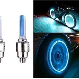 KMSRV ALL Bike/Bicycle Tyre Led Light Rim Valve Cap Flashing With Motion Sensor Blue (Set Of 2 Pcs) for Car Motorcycles (Bike Led Lights)-picture-31