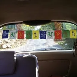 M2 Loook Tibetian Buddhist Prayer Flags for Motorbike Multi Color-picture-13