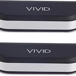 vivid Vision Combo Pack Of 2 | Unisex Adult Lightweight Eyewear Specs Case Cover | Protect Eye Glasses | ABS | Plastic | Spectacles | Cases | AP - 277 | Black-Silver-picture-25