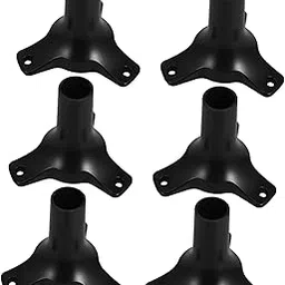 Mikikit 6pcs Outdoor Solar Lights Base Garden Lamp Holder Landscape Light Base Easy to Install for Path-picture-16