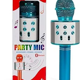 Hamleys Bluetooth Party Mic, Blue, 5Y+-picture-14