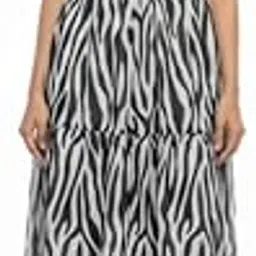 millat Women’s Georgette Printed Fit and Flare Maxi Dress|Women Gowns-picture-39