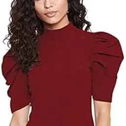 lookmark Women's Solid Lycra Top (WT 1030-S)-picture-32