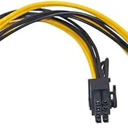 PCI-E 6pin Female to Dual 8pin (6+2pin) Male Video Card GPU Power Cable-image-59