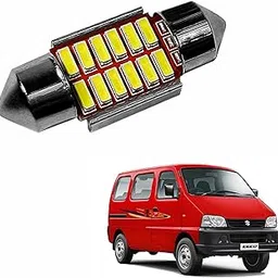Car Interior 12 SMD Extremely Bright Dome LED Interior Roof Light Reading Bulb Lamp For Maruti Suzuki Eeco (5W, White, 1 Pcs)-picture-15