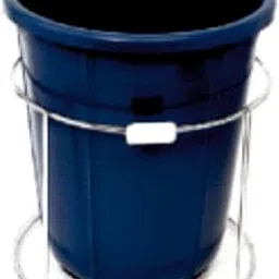 RODIO Stainless Steel BIN HOLDER | Cabinet Bin Stand | Modular Kitchen Fixture Bin | Trash Bin For Bathroom, Home and Office-picture-51