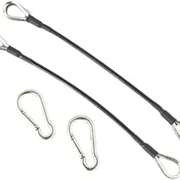 MERISHOPP 2X Gym Seated Row Pulley Cable for Tricep Extensions Chest Back Arm Training-picture-10