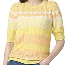 van heusen Women's Checkered Regular Fit Blouse-picture-35