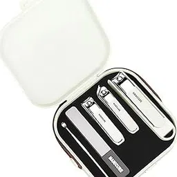 Glazora 5 in 1 Professional Manicure Kit Stainless Steel Nail Care Set Portable Travel Grooming Kit Nail Clippers, File & Cuticle Trimmer For Men and Women – Compact Design-picture-30