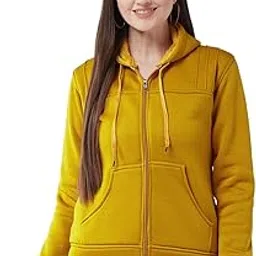 pivl Women Solid Hooded Jacket for Winter-picture-39