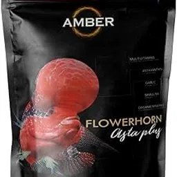 TAIYO Amber Asta Plus Flowerhorn Medium Fish Food,100g-picture-22