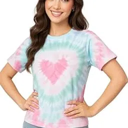 the dry state Women Loose Fit Half Sleeve T-Shirt image 1