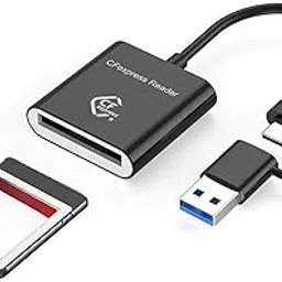 UJEAVETTE Cfe Type B Card Reader Multipurpose Practical with USB C and USB A Interface-picture-20