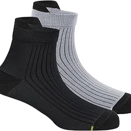 freecultr Ankle Socks | Breathable Bamboo Fibre | Odour Resistant | Thermo Regulated | Moisture Wicking | Anti-Slip Y-Heel | Soft & Comfortable Assorted Combos image 1