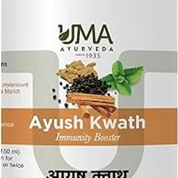 Uma Ayurveda Ayush Kwath | Ayush Kwath Kadha Powder | Made with Tulsi Dalchini Shunti Krishna Maricha | Pack of 1 (100 Grm)-image-12