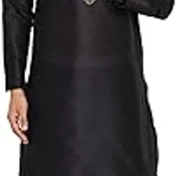 royal kurta Mens Cotton Silk Embroidered Kurta And Dhoti Pants Set-picture-24
