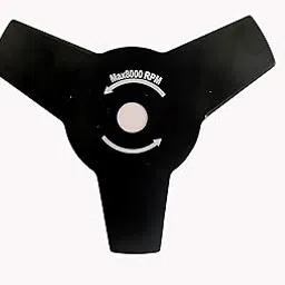 FARMO Tools Powered by Brush Cutter Attachment 3T Blade for Grass Cutter Lawn Mover Brush Cutter Suitable for All Type Machine 3T X 10" Helicopter Blade for Brush Cutter/Grass Cutter/Trimmer-picture-15