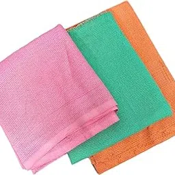 Matty Fabric for Embroidery - 3 Meter Roll in Pastel Shades (Pink, Skin, Light Green) for Cross Stitch and Hand Embroidery Fabric Cloth-picture-50