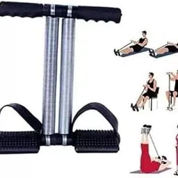 Double Spring Tummy Trimmer for Fitness Exercise, Multicolor-image-79