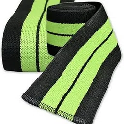 Kobo WTA-10-Green Weight Lifting Knee Compression Bandage Wrap, Free Size-picture-42