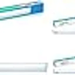 wipro Garnet 20-Watt LED Batten (Pack of 4, Cool Day Light) Garnet 20-Watt LED Batten (Golden Yellow)-image-2