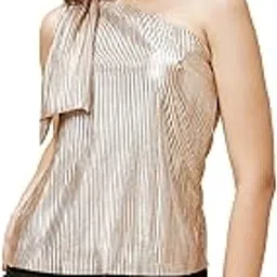 Women Black Solid Party V-image-10