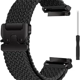 YODI Parachute Buckle Strap Band Compatible With Amazfit T-Rex 2 Smartwatch Only, Braided design Classic Nylon Straps Accessories for Amaz fit Trex2 Men and Women-picture-11