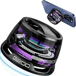 Xpoovv Magnetic Bluetooth Speakers,Small Bluetooth Speaker with Multi-RGB Color Light and Phone Holder for Metal Surface, Perfect Mini Speaker for Shower,Room,Bike,Car,Outdoor Gifts for Teens-image-23