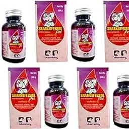 BULLYPET SHARKOFERROL PET Malt Based Vitamins Iron & Calcium for Cat,Dogs & Puppies Pet Health Supplements 200G (Pack of 5)-picture-15