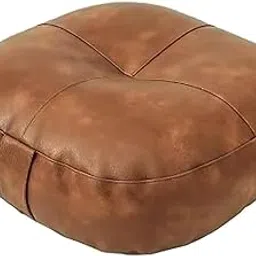 MERISHOPP® Round Floor Pillow Decorative Ottoman Pouf for Balcony Adults Indoor Outdoor Orange|Home & Garden | Home Decor| Pillows|1 Round Floor Pillow-picture-25