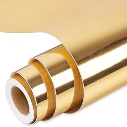 Prime Vinyl Permanent Vinyl Roll Chrome Gold Vinyl for Cricut - 12" x 10ft Chrome Metallic Adhesive Vinyl for Silhouette Cameo Decor Decal Cutting Machine Home Sticker-image-33