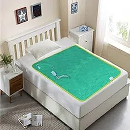 ARCOVA HOME Polyster Double Bed Heating Electric Blanket/Bed Warmer (Green, 30 X 60 Inches)-picture-13