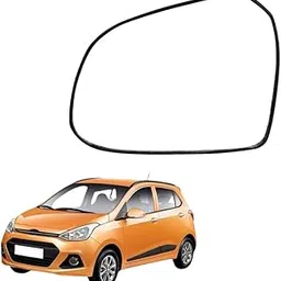 Kylo Grand I-10 (2013-2019) Passenger Side (Left Side) Car Side Mirror Glass/Tukdi/Sub Mirror Plate-picture-31